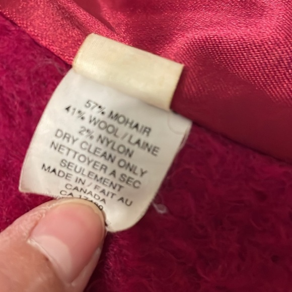 Fashion Gallery Vintage mohair and wool women’s winter coat - Picture 5 of 5